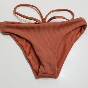 Rusted brown bikini bottoms